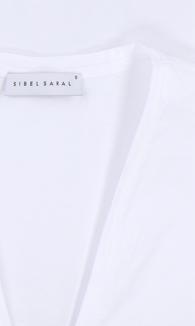 Shop Sibel Saral Wide Neck T-shirt