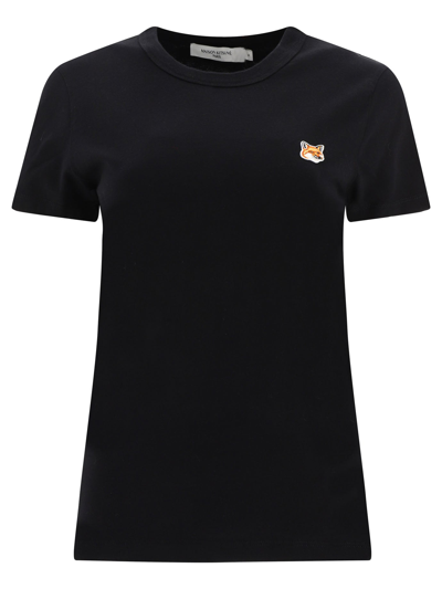 Shop Maison Kitsuné T-shirts In Black  