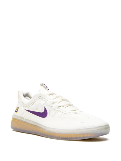 Nike Sb Nyjah Free 2 Low-top Sneakers In White