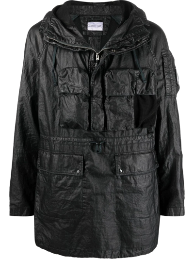 Shop C.p. Company X Clarks Originals Hooded Jacket In Schwarz