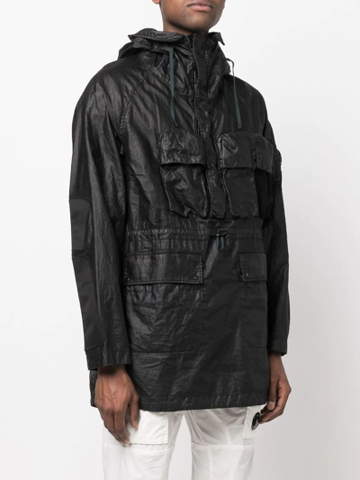 Shop C.p. Company X Clarks Originals Hooded Jacket In Schwarz