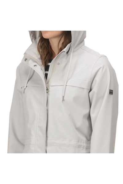 Shop Regatta Womens/ladies Adasha Waterproof Jacket In Grey