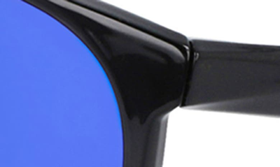 Shop Nike Flatspot Xxii 52mm Geometric Sunglasses In Obsidian/ Ultraviolet Mirror