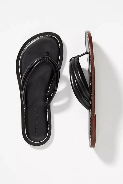 Shop Bernardo Miami Demi Wedge Sandals In Black