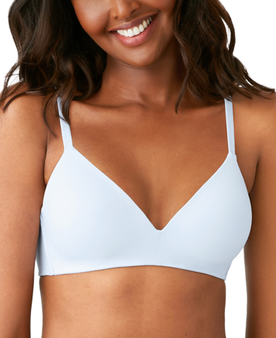 Shop Wacoal How Perfect Soft Cup Bra 852189 In Artic Ice