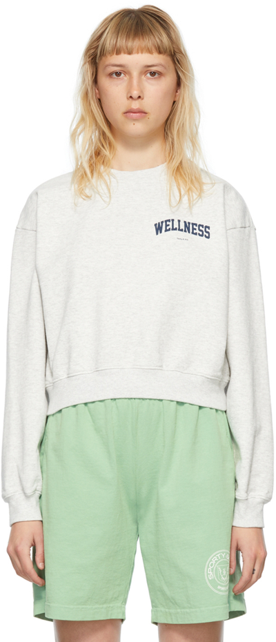 Sporty And Rich Sporty & Rich Wellness Ivy Cropped Crewneck