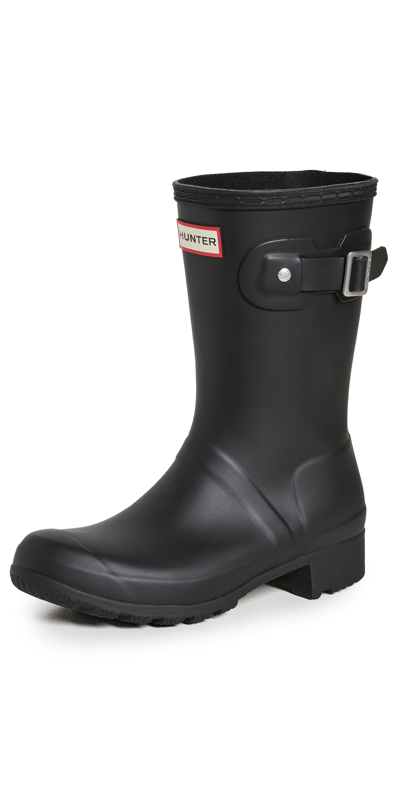 Shop Hunter Original Tour Short Boots Black