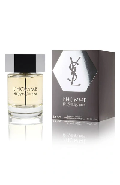 Shop Saint Laurent L'homme Eau De Toilette Fragrance, 3.3 oz