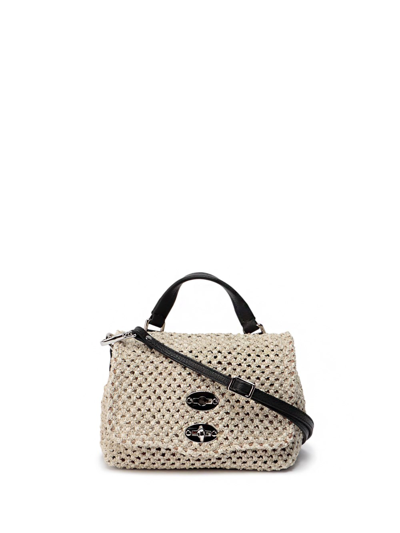 Shop Zanellato `postina Net` Baby Bag In Beige
