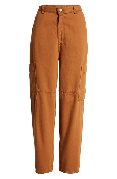 Shop Ag Renn Ankle Utility Jeans In Clay Stone