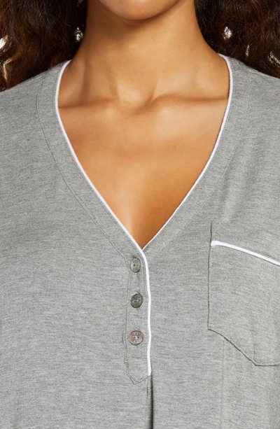 Shop Ugg ® Henning Ii Henley Sleep Shirt In Grey Heather