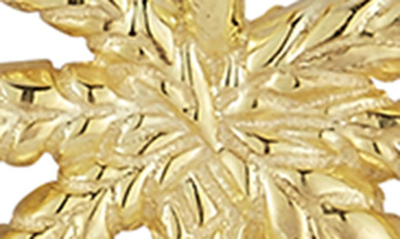 Sphera Milano Palm Tree Pendant Necklace In Yellow Gold