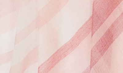 Nordstrom Yarn Dyed Stripe Wrap In Pink Juno Multi Stripe