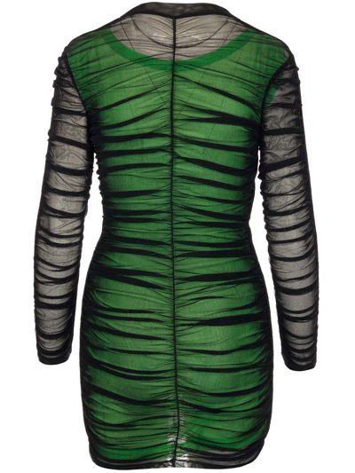 Shop Alexander Wang Women's Green Other Materials Dress