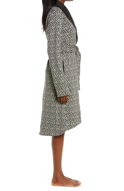Shop Ugg ® Duffield Ii Robe In Black/ Grey Micro Leopard