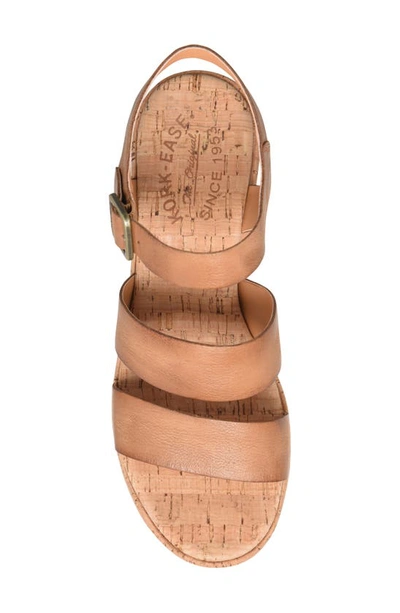 Shop Kork-ease Tish Platform Sandal In Brown F/ G