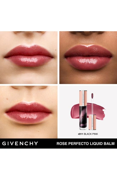 Shop Givenchy Rose Perfecto Liquid Lip Balm In 11