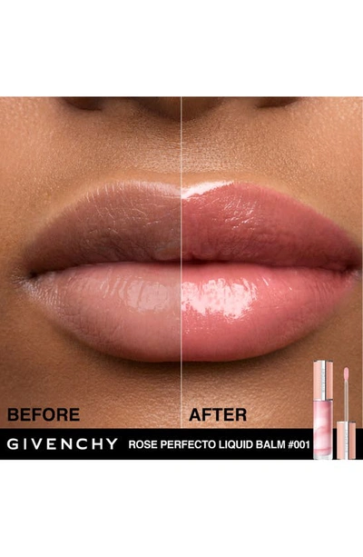 Shop Givenchy Rose Perfecto Liquid Lip Balm In 1