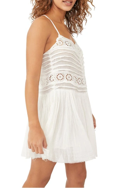 Shop Free People Annelise Cotton Nightgown In White