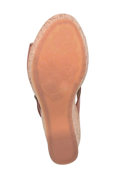 Shop Kork-ease Andi Platform Wedge Sandal In Orange F/ G