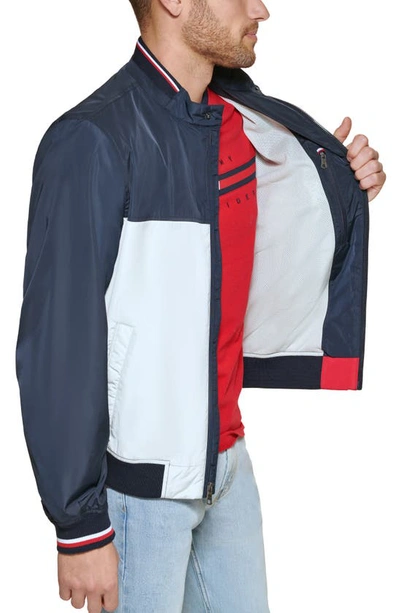 Tommy Hilfiger Lightweight Bomber Jacket In Mdnt Buff