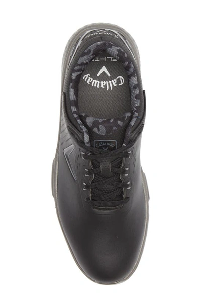 Shop Callaway Golf Coronado V2 Waterproof Golf Sneaker In True Black