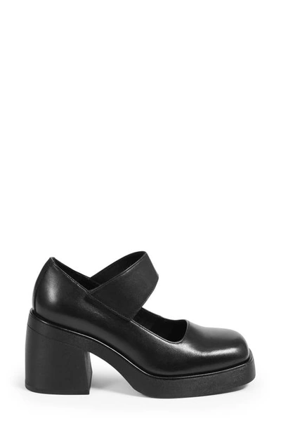Shop Vagabond Shoemakers Brooke Platform Mary Jane In Black