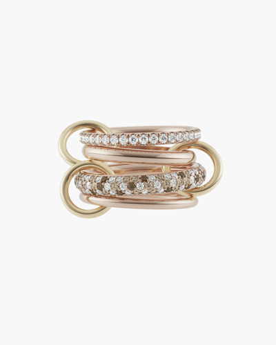 Shop Spinelli Kilcollin Women's Vega Rose Ccw Stack Ring In Rose Gold