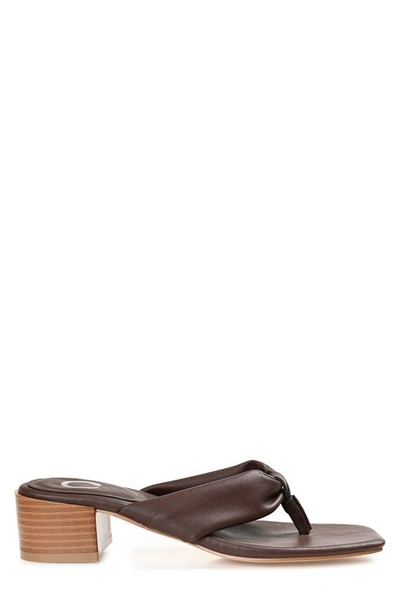 Journee Collection Seelah Slide Sandal In Brown