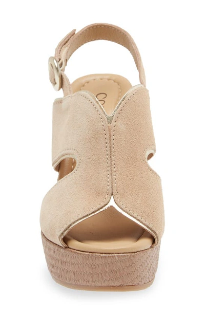 Cordani Toni Slingback Sandal In Corda Suede