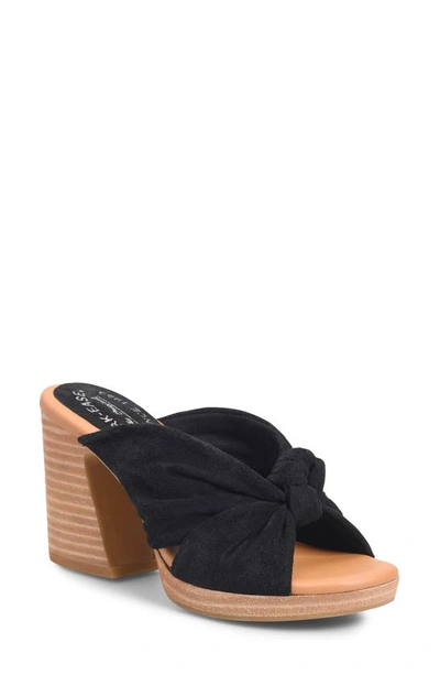 Shop Kork-ease ® Haya Slide Sandal In Black Suede