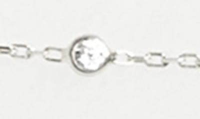 Shymi Cubic Zirconia Body Chain In Silver