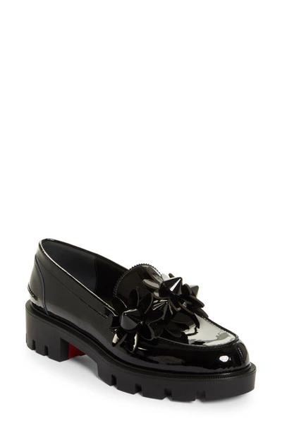 Christian Louboutin Daisy Spikes Loafer In Black | ModeSens