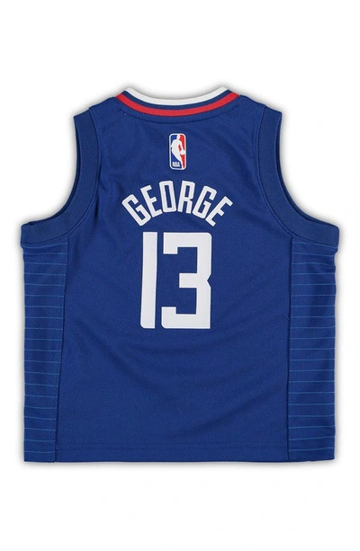 Shop Nike Toddler  Paul George Royal La Clippers 2020/21 Replica Jersey