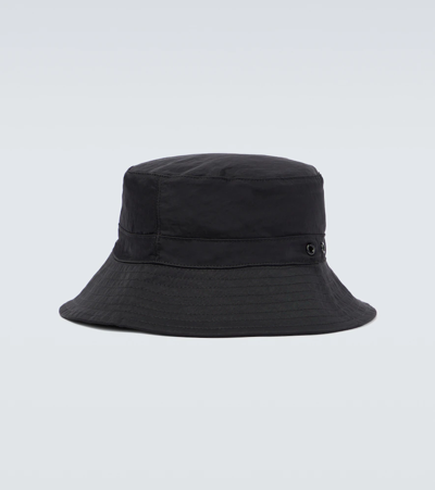 Shop Our Legacy Nylon Bucket Hat In Black Dense Liquid Nylon