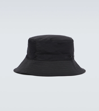 Our Legacy Black Dense Liquid Bucket Hat In Black Dense Liquid Nylon