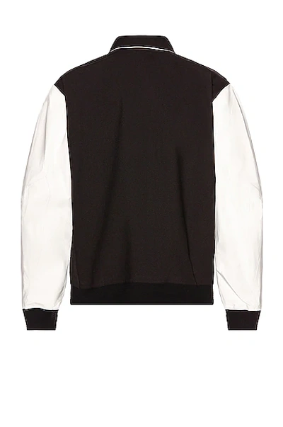 Shop Acronym J94-vt 3l Varsity Jacket In Black & White