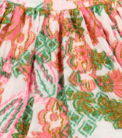 Morley Ferrari Brocade Skirt In Rose