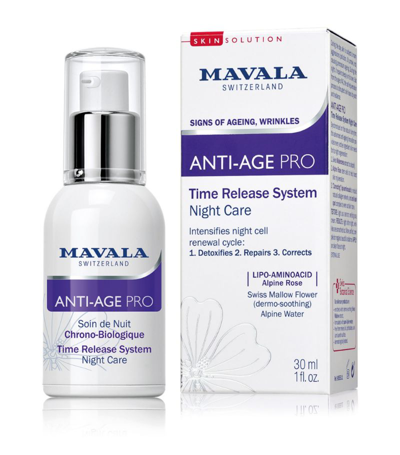 Shop Mavala Anti-age Pro Time Release System Night Care (30ml) In Multi