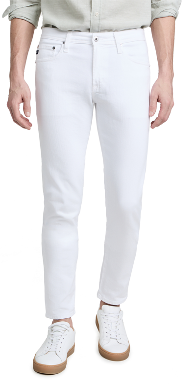 Shop Ag Dylan Skinny Jeans In White