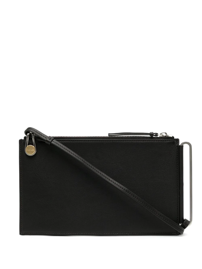 Shop Dion Lee Binary-link Pouch In Black