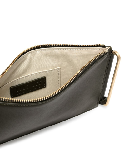 Shop Dion Lee Binary-link Pouch In Brown