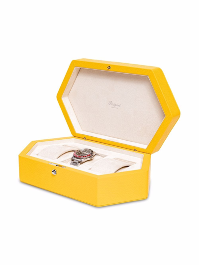 Rapport Portobello 3-watch Box In Gelb