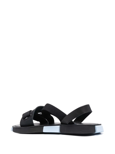 Camper Set Sandals In Black