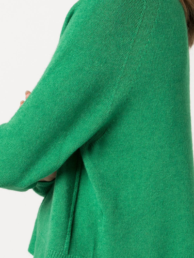 Shop Apparis Eva Knitted Jumper In Green