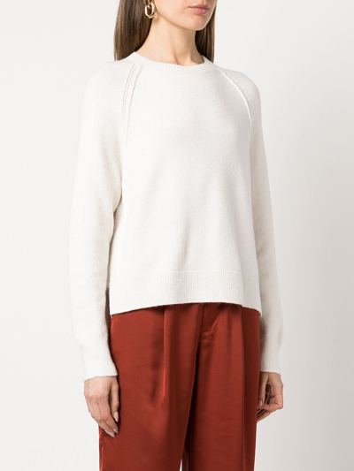Shop Apparis Eva Knitted Jumper In White