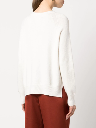 Shop Apparis Eva Knitted Jumper In White