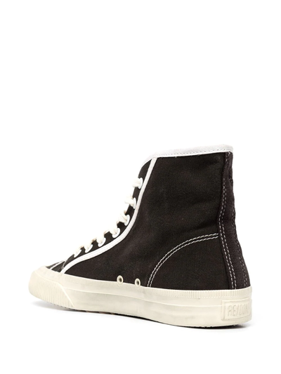 Shop Re/done '90s High-top Sneakers In Black