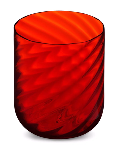 Dolce & Gabbana Hand-blown Murano Water Glasses (set 2 ) In Red