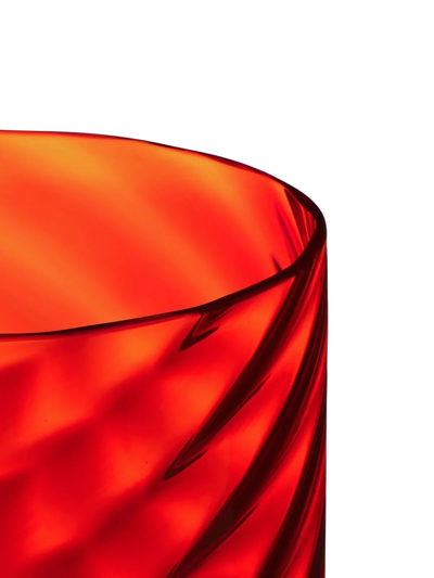 Dolce & Gabbana Hand-blown Murano Water Glasses (set 2 ) In Red